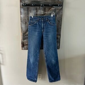 Men's Vintage Levi's Orange Tab Dark Wash Blue Jeans